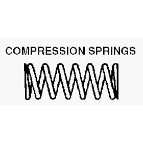 Century Spring #C-680 4PK 5 16 OD CMP Spring by CENTURY SPRING CORP