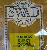 Swad Seasoning Madras Curry Powder, 7-Ounce (Pack of 10)