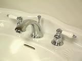 Kingston Brass KB971B Victorian Widespread Bathroom Sink Faucet - Polished Chrome