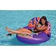 Kwik Tek Airhead EZ Rider Inflatable Pool Chair with Aqua Zooka Water Gun