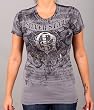 Silver Star Womens GEORGES ST.PIERRE OFFICIAL PREMIUM FIGHT T-Shirt