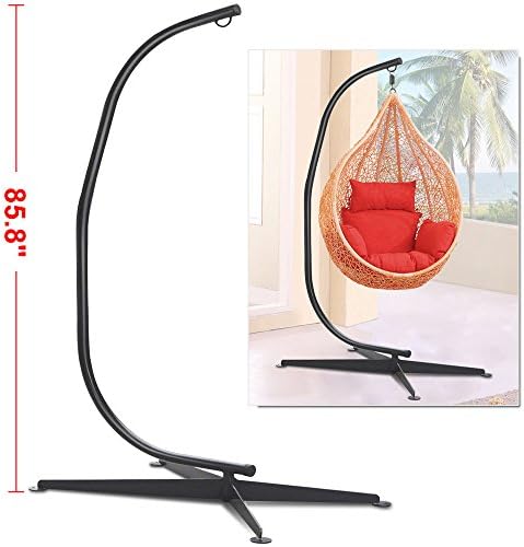 Hammock C Stand Solid Steel Construction For Hammock Air Porch Swing Chair New