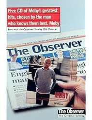 Home: Posters: Moby Poster - Observer (Original Promo) (30 x 20 inches) - 1art1 GmbH