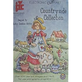Electronic Clip-art Countryside Collection by Provo Craft