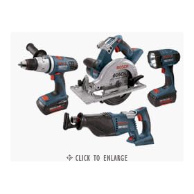 Bosch CPK42-36 36-Volt 4-Tool Litheon Cordless Combo Kit