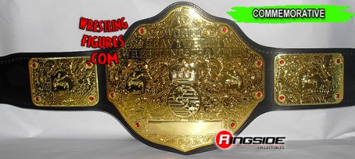 WWE WORLD HEAVYWEIGHT CHAMPIONSHIP COMMEMORATIVE REPLICA WRESTLING BELT
