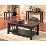 Cherry Finish Sofa Table