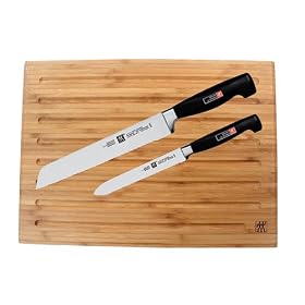 J.A. Henckels Twin Four Star 3-Piece Bread 'n Roll Set by Henckels