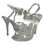 Wild Rose Moxie 48 Silver Women Sandal