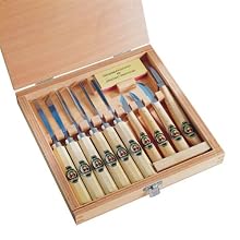 Two Cherries 515-3441 11-piece Carving Tools In Wood Box
