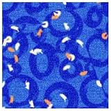 ArtScape 7' Blue Confetti Pool Table Cloth