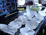 Indoor Fountains item: 12 TO 15 QUARTZ CRYSTAL FROM CRYSTAL MINE...WHOLESALE PRICE..OVER 3 POUND