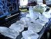12 TO 15 QUARTZ CRYSTAL FROM CRYSTAL MINE...WHOLESALE PRICE..OVER 3 POUND