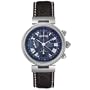 Jacques Lemans Men's 916C-DA01C Classic Collection Ostrich Strap Watch