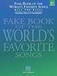 Fake Book of the World's Favorite Songs - 4th Edition - C Edition