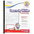 Mead See and Feel Learn to Write Raised Ruling, 10 x 8 Inches, 40 Sheets per Pad (48556)