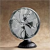 Casablanca Fans 19N8D 10 Zephair Retro Indoor Satin Nickel Desk Fan
