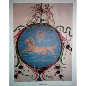 Capricorn Astrological Sign Print from Italian Mural