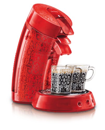 Philips - HD 7823/51 Senseo - Cafetière - 8 Tasses - 1450 W - Rouge Wanders