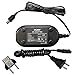 HQRP Replacement AC Adapter/Charger for JVC GR-SXM37U, GRSXM37U, GZ-MG435HUS, GZMG435HUS Camcorder with USA Cord & Euro Plug Adapter