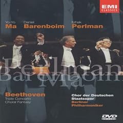 Ludwig Van Beethoven : Choral Fantasy and Triple Concerto for Violin, Cello & Piano (1995) - DVD