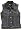 Harley Davidson Womens Stretch Denim Vest, Custom Button, Hand Warmer Pockets, Large Embroidered Graphic on Back, 99063-07VW, X-Small