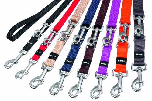 Karlie 63377 Art Sportiv Plus F&uuml;hrleine, 20 mm 200 cm rot
