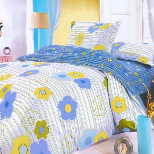 Blue And Green Bedding