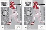 Cincinnati Reds Eric The Red Davis Rare Baseball Cards
