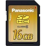 Panasonic 16GB SDHC Class 6 Memory Card
