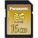 Electronics : Panasonic 16GB SDHC Class 6  Memory Card