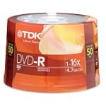 TDK 16X DVD-R 50 Pack Spindle