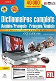 Dictionnaires complets anglais/français - français/anglais