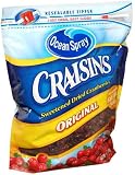 Ocean Spray Craisins - 3 lbs. Bag - Sweet Dried Cranberries - Fat Free