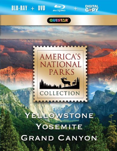 Cover art for  America's National Park Collection - Yellowstone, Yosemite, Grand Canyon [Blu-ray]