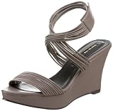 All Black Womens Wedge Wrapper Ankle Strap Sandal 514LbasBSKL. SL160 All Black Womens Wedge Wrapper Ankle Strap Sandal