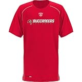 Reebok Tampa Bay Buccaneers Youth Sideline Heather Speedwick T-Shirt Medium