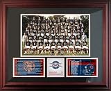 1985 Chicago Bears Framed Super Bowl XX Team Photo with Stats