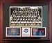 1985 Chicago Bears Framed Super Bowl XX Team Photo with Stats