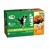IAMS Dog Food Ground, Savory Dinner with Tender Chicken & Rice, 12.3-Ounce Cans (Pack of 24)