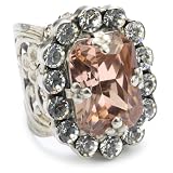 Sorrelli Snow Bunny Neutral Crystal Cluster St