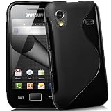 Supergets Samsung Galaxy Ace S5830 Premium Quality S Line Hydro Gel Case included Screen Protectors , Supergets Quality Wiper and Polishing Cloth: samsung galaxy