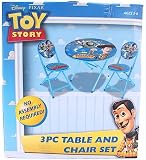 Disney Pixar Toy Story Kid’s Blue 3-Piece Folding Table and Chair Set