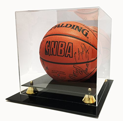 Deluxe Acrylic Basketball Display Case With Mirror