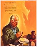 Elderly Man Prays For Jesus Blessing – Inspirational Posters – 16 x 20