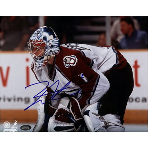 Buy David Aebischer Colorado Avalanche 8x10 Autographed Photograph by Mounted Memories