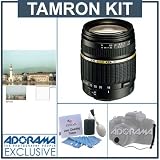 Tamron 18 - 200mm f/3.5-6.3 XR DI-II (Built-in Motor) LD Aspherical (IF) AF Nikon Mount Lens Kit, - U.S.A. Warranty - with Tiffen 62mm UV Filter, Lens Cap Leash, Professional Lens Cleaning Kit