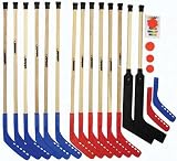 Deluxe Wood Hockey Set