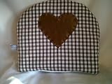 Brown Gingham with Taffeta Tea Cosy