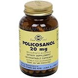 Solgar - Policosanol, 20mg, 100 veggie caps